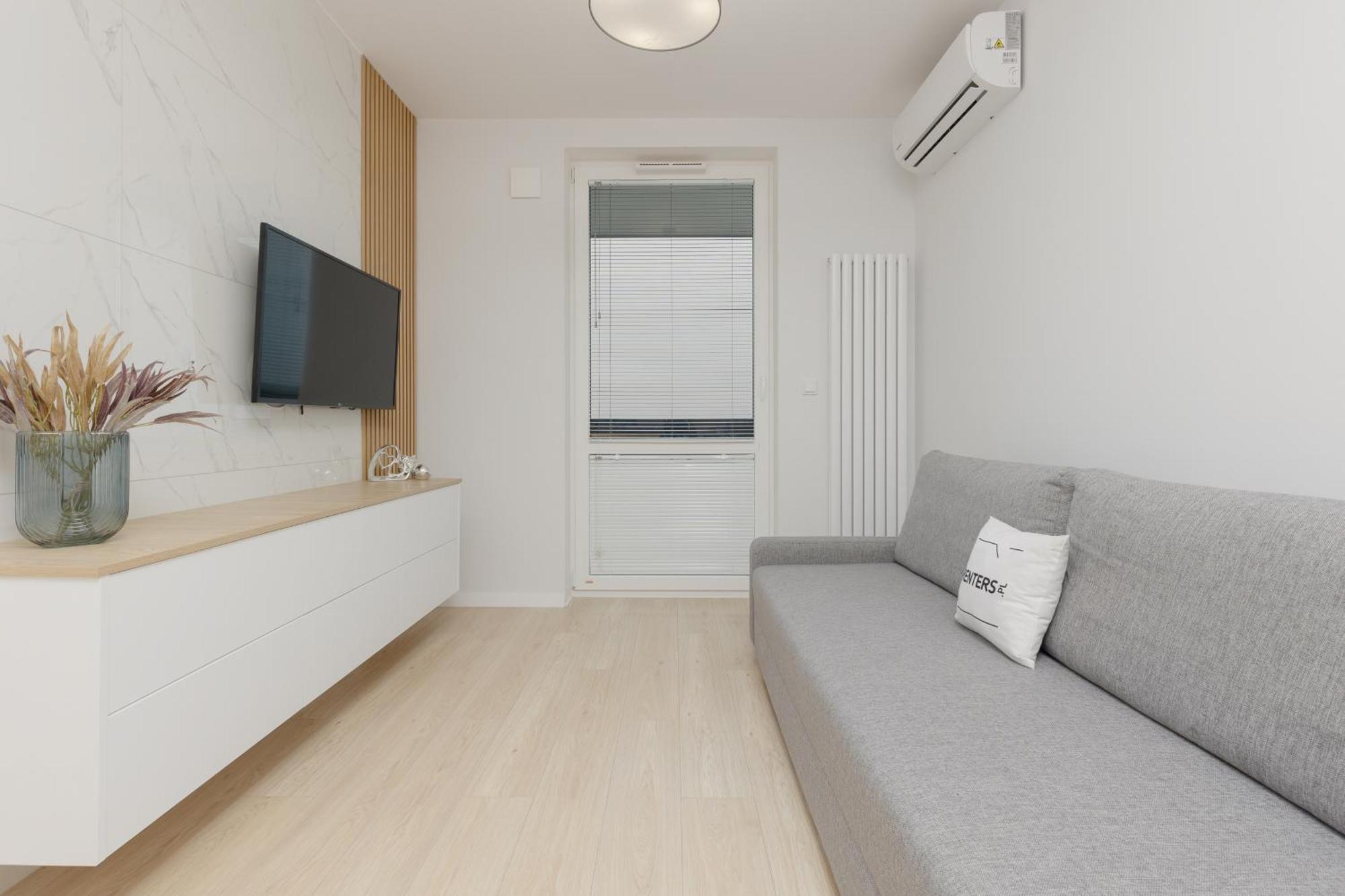 Modern Apartment With Balcony Near Aleje Jerozolimskie By Noclegi Renters Warschau Buitenkant foto